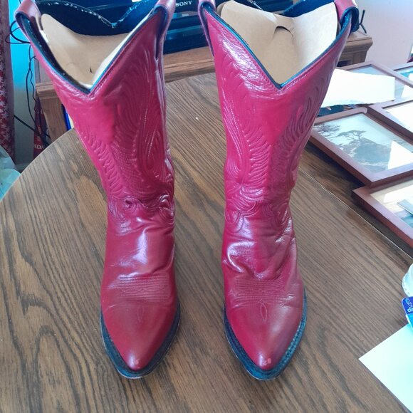 Womens cowboy boots - Picture 3 of 6